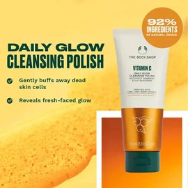 The Body Shop Vitamin C Daily Glow Cleansing Polish 100ml 3.3 Fl Oz