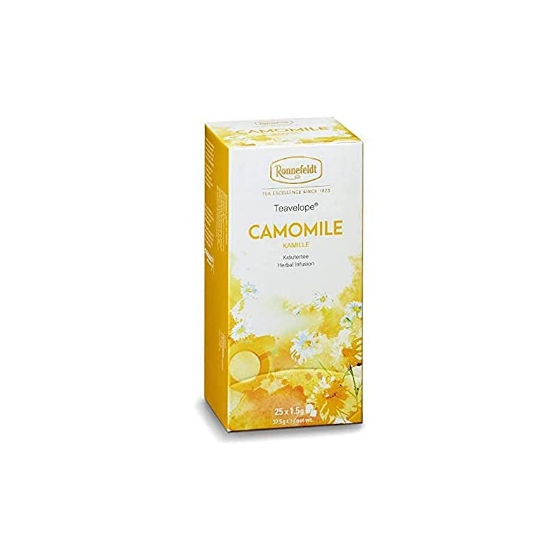 Ronnefeldt Teavelope Camomille – Infusión Herbal de Té de Manzanilla