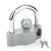 DEEAGLE Trailer Coupler Lock, Heavy Duty Trailer Hitch Lock Fits