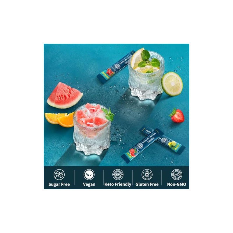 OZENKE Electrolyte Powder Packets - Sugar-Free Hydration Mix