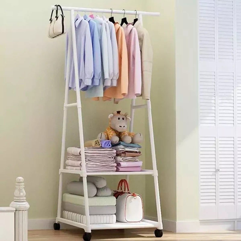 A+ Perchero Tendedero Sencillo Con Ruedas