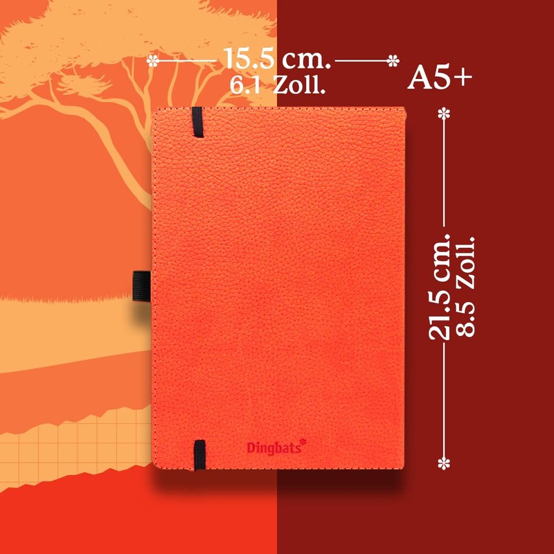 Dingbats* - Animal World Notebook A4 Dotted - Hard Cover