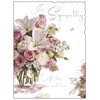 Jonny Javelin Sympathy Card (JJ4338) - In Sympathy - Bouquet