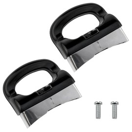 XZW 2PCS Universal Removable Pot Handle Pot Lid Handle Replacement Parts Household Kitchen Utensils Fag Pressure Cooker Parts Single-Hole Black (2.72 * 2.48 * 0.9inch)