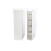 DIN A5 Folder 4 Mechanism PVC White 80 mm Spine