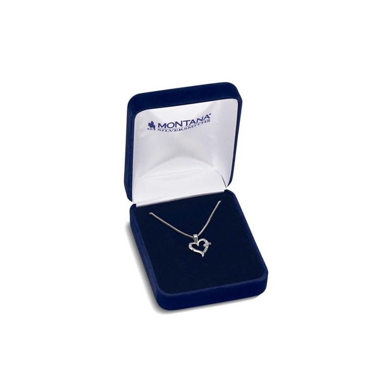 Montana Silversmiths With Love Heart Necklace