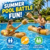 Two-Player Inflatable Pool Float for Summer Games – PVC Row