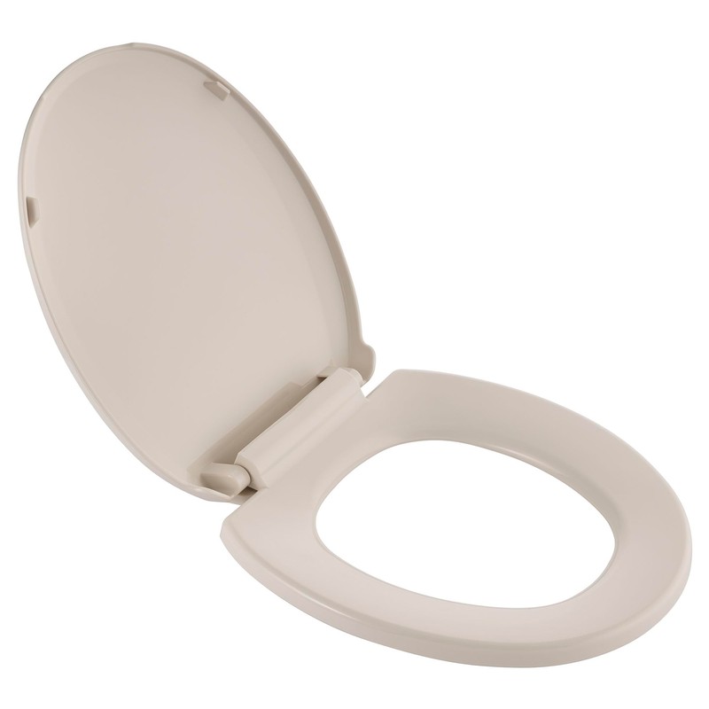 American Standard 5259B65MT.021 Cardiff Slow-Close Round Front Toilet Seat, Bone