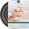 Chicago Metallic 5233128 Professional Non-Stick 3-Piece Round Cake Pan Bakeware