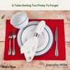 Everyday White by Fitz and Floyd Bistro Blue Band 12