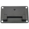 CHENJIN Embedded Folding Handle 95mmx60mm Black Toolbox Concealed Handle Panel