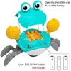 Crawling Crab Toy, Infant Tummy Time Baby Toys, Fun Interactive