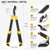 Extendable Pruning Shears for Garden Branches – Aluminum Handle SK5