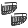 Triangular Shower Shelf Punch Free Rustproof Aluminum Shower Corner Shelf