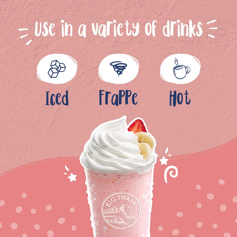 Big Train Kidz Kreamz Cotton Candy Blended Beverage Mix, 3.5