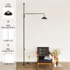 DRAW A LINE D-BS-BK Lamp Shade Black Size (W x