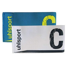 Uhlsport Unisex Adult Captain armband-1006749020001 Armbands - Cyan/White, M
