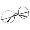 grinderPUNCH - Non-Prescription Round Circle Frame Clear Lens Glasses Small