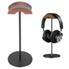 Jichenfang Headphone Stand with 6 cm Wide Headrest Walnut Headset