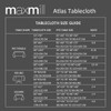 maxmill Checkered Rectangular Tablecloth Water Resistance Antiwrinkle Spillproof Heavy Weight