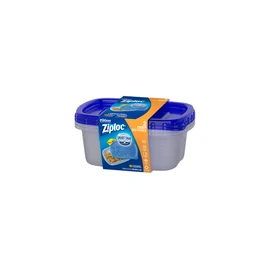Ziploc 70941 Recipiente cuadrado grande de 9 tazas, 2 unidades 2