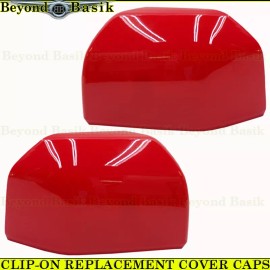 Torox 2015 2016 2017 2018 2019 2020 Ford F150 Mirror COVERS Skull Caps PQ RACE RED