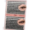 Higu clace DIY Eyelash Extensions, 320 Pieces 30D + 40D