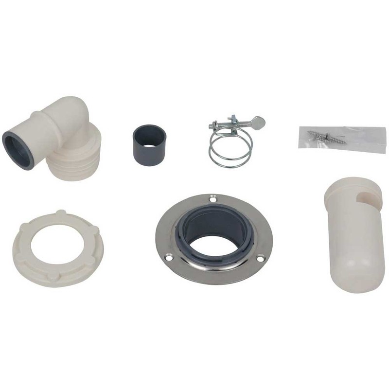 Kakudai 426-001-50 Drain Trap for Washing Machines, Odor Prevention, Direct