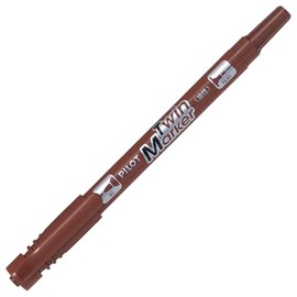 PILOT マーカー ツインマーカー ホソ･ゴクボソ BN MEF12EUBN