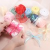 PATIKIL Wired Chiffon Ribbon 1-1/2 Inch x 10 Yard, Sheer