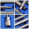 3/8” Drive Extra Long Metric Size Allen Hex Bit Socket