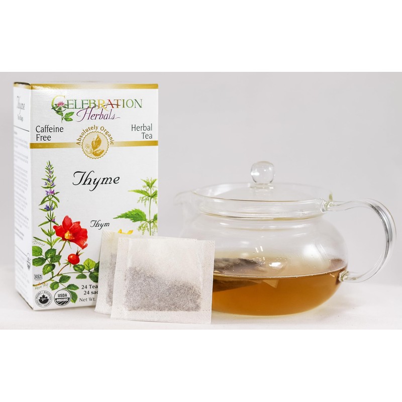 Celebration+Herbals+Organic+Thyme+Tea+Bags+24+Count
