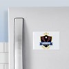 CafePress Lacrosse Shield Magnets Rectangle Magnet, 2"x3" Refrigerator Magnet (10