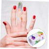 minkissy Practical Nail Form Guide Stickers Roll Nail Extension Forms