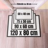PR Print Royal Doormat with Desired Text - Various Sizes