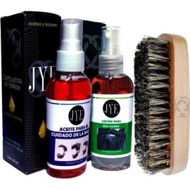 Shampoo Bergamota Orgánico Jye Kit  Organic Bergamot Shampoo Kit with Brush, Lotion  Oil                                                              