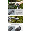 GORIX Bike Ergo Grips Bar End Lenker [135mm 100mm] (GXQ