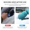 CGEAMDY Ice Scraper with Glove, Car Windscreen Scraper with Glove,