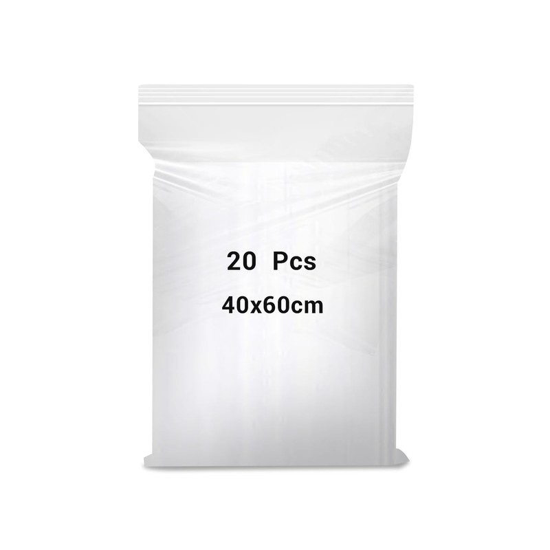 MELODYING Zip Bag Large 40 x 60 cm, Pack of