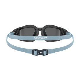 Speedo Unisex Hydropulse Swimming Goggle, Comfortable Fit, Adjustable Design, Ardesia/Cool Grey/Chrome, One Size