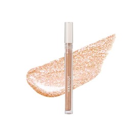 iromikke Glitter Liquid Eye Shadow, 10 Sunset Sparkle, Adhesive, Anti-Kinking, Orange Brown, Delicate Glitter, Sunset Color, Elegant