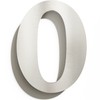 N-02-0-E Stainless Steel House Number 0 - Solid, Weatherproof and