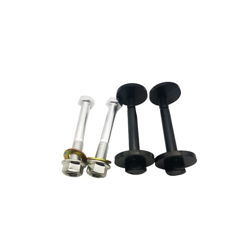 Glyqxa Complete Front Control Arms Cam Bolts & Hardware Kit