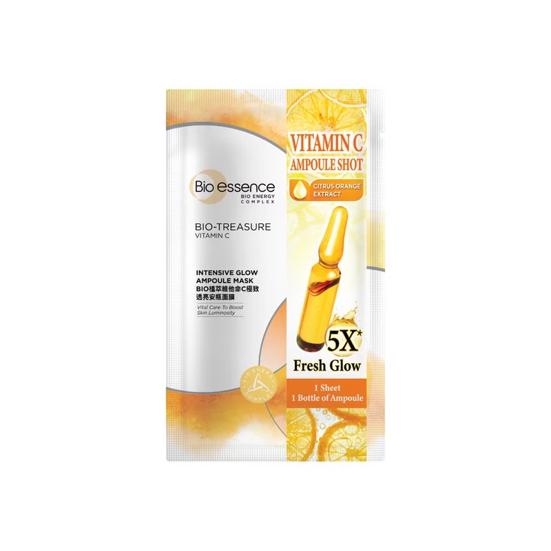 Bio-essence Bio-Treasure Intensive Glow Ampoule Mask 25ml x 1pc |