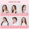 Rizadores de Cabello Sin Calor, 9 Pcs, Kit de Ondas