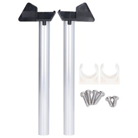 Greenhouse Guttering Pipes and Fittings, 2PCS Greenhouse Gutter Downpipe Drainage Pipe Kit for Garden, 10.2"
