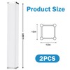 2PCS Thick White Truss Cover - High Elasticity Scrim Sleeve