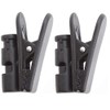 ECS Cable Clips for Headset Wire - 2 Pieces, Black