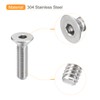 QUARKZMAN Pack of 20 #10-32 x 3/4 Inch Flat Countersunk