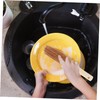 VILLFUL Coconut Bristle Dish Brush Soft Palm Scrubber for Cast